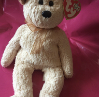 TY Beanie Baby Huggy Rare with Tag Errors